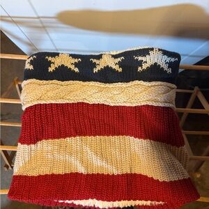 Patriotic Knit Neck Warmer